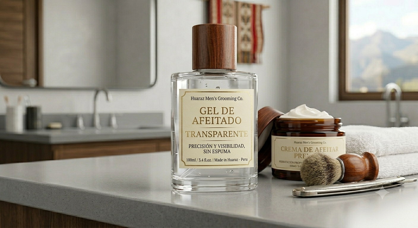 Gel de Afeitado Transparente